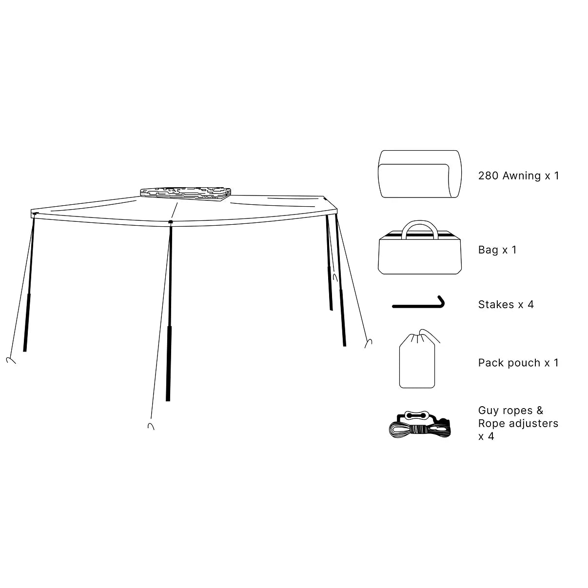 LNT 280 Wall Components