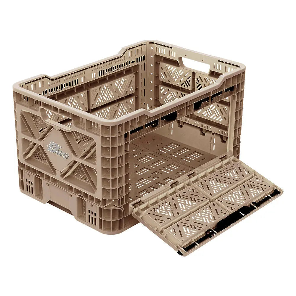 Folding Crate - Door Open - Black / 48L - BIGANT