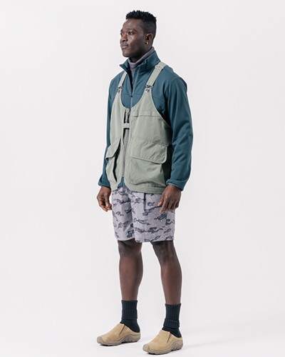 Gilet en tissu résistant aux intempéries TAKIBI