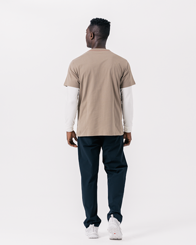 T-shirt à manches courtes en coton doux avec logo