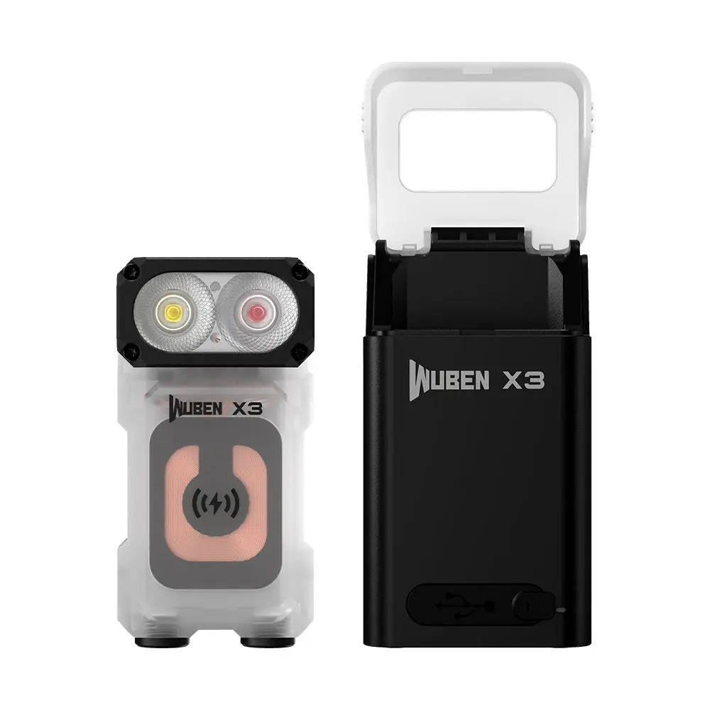 Lightok X3 Owl EDC Flashlight with Aluminum Charging Box - WubenLight