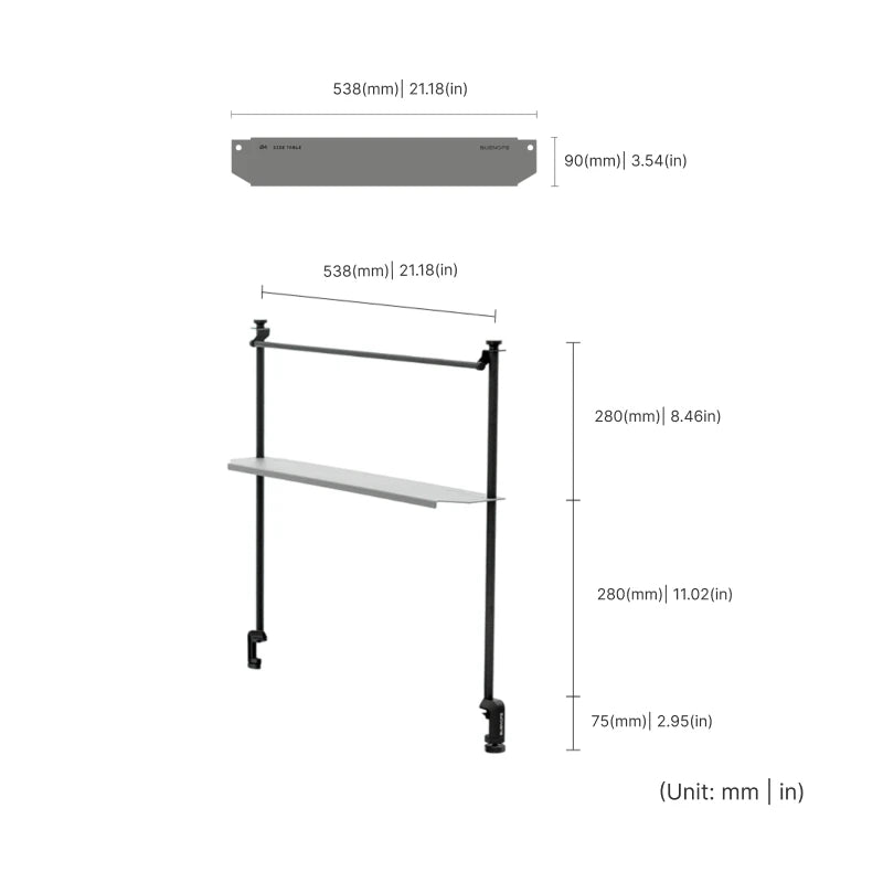 IGT Side Hanger and Table