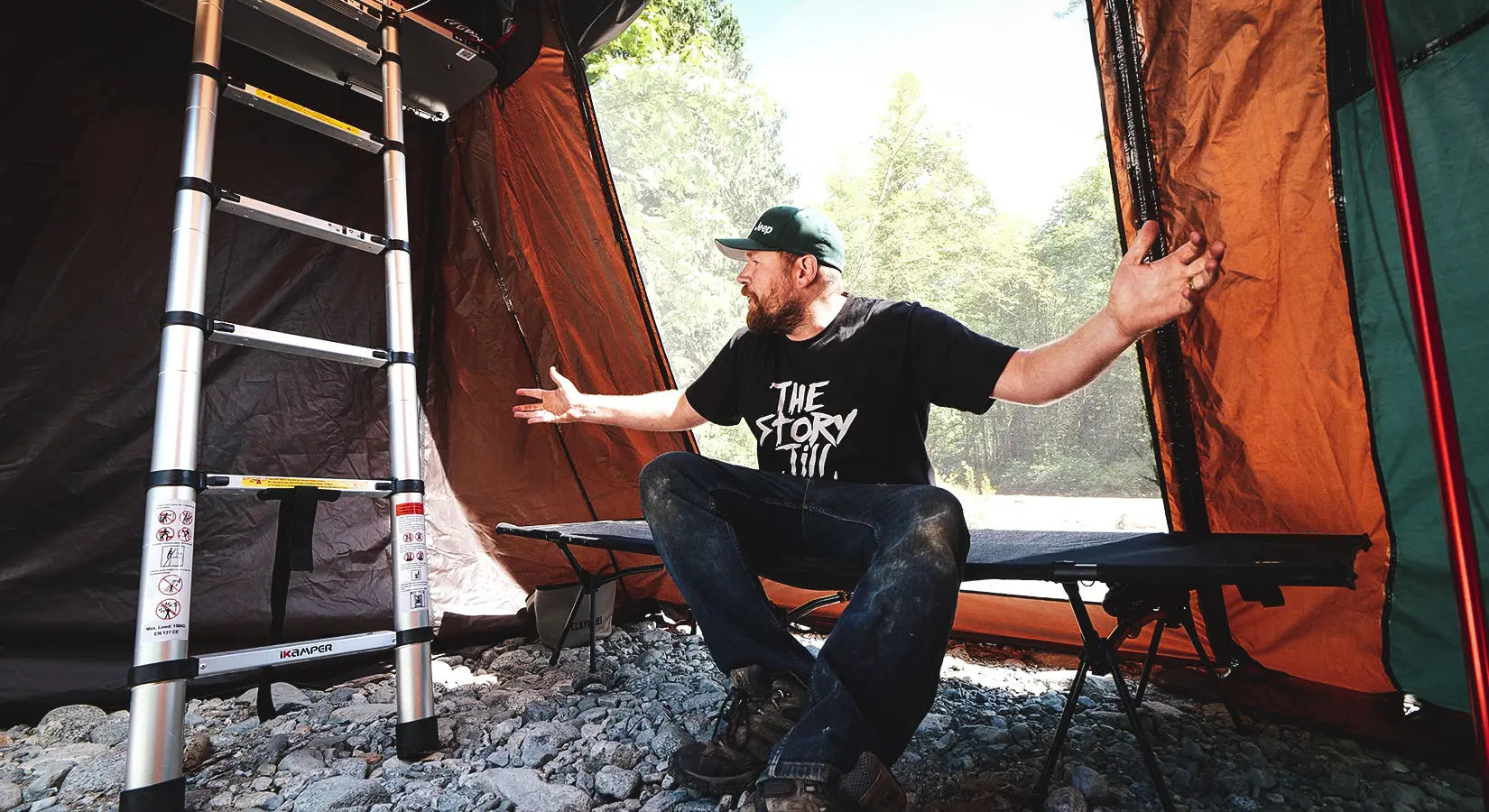 [The Story Till Now] iKamper Skycamp Mini Annex First Look! - BIGTENT