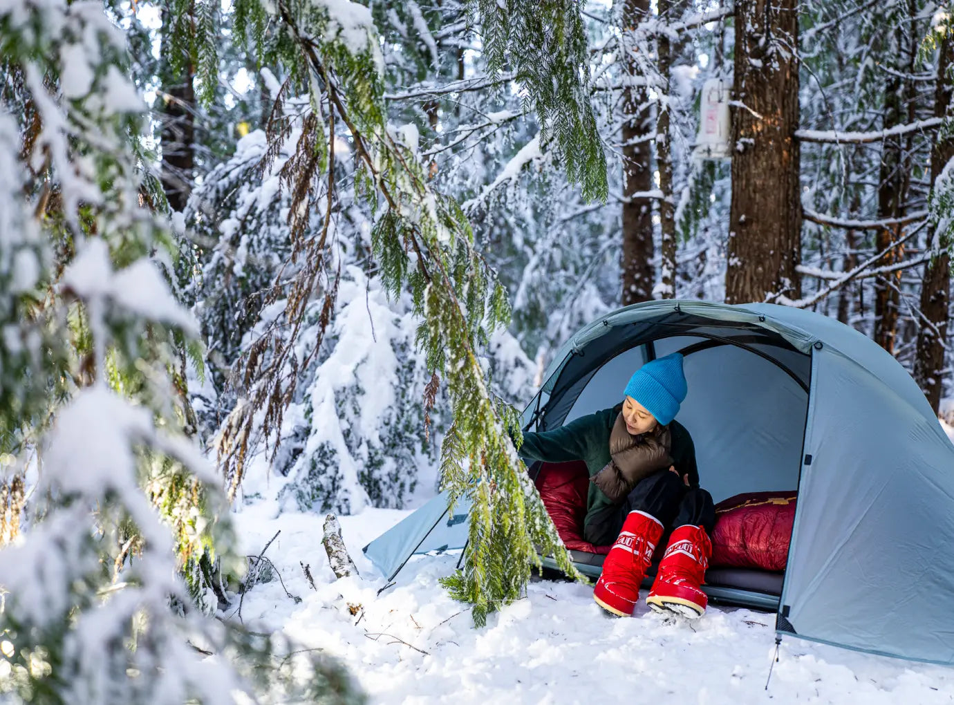 Six Years of Frozen Nights, Solved by One Piece of Gear. - BIGTENT