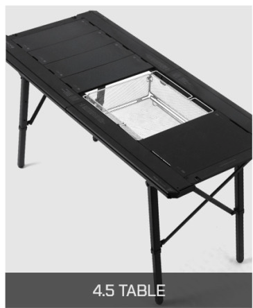 BUENOFE IGT Mesh Tray 1.5 configuration four: installed in a 4.5 IGT table
