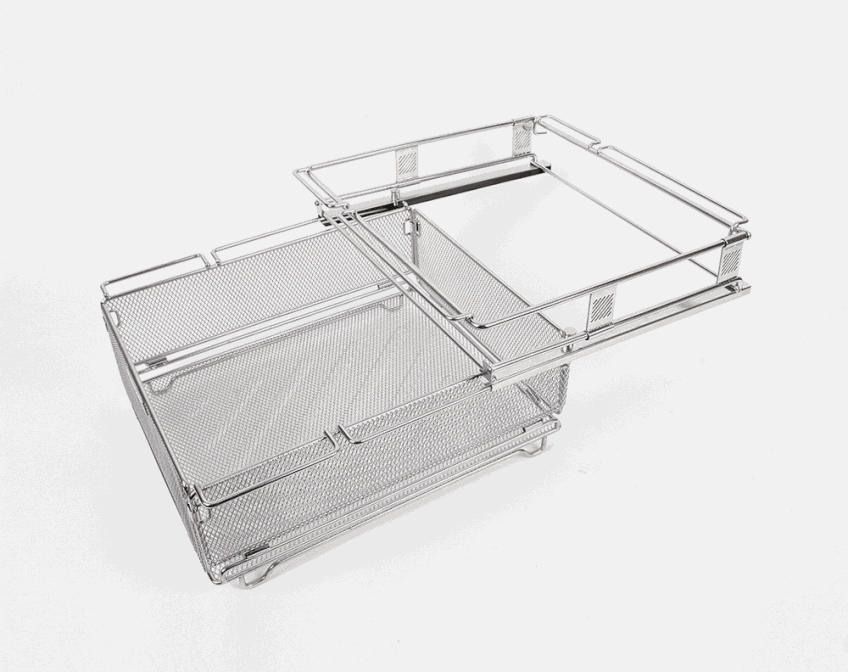 BUENOFE IGT Rail Frame 1.5 animation showing the mesh tray sliding into the rail frame