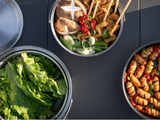 3-Layer Stainless Cookset (3-4P)