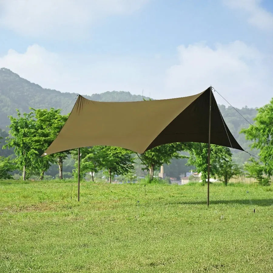【希少品】Mac One Hexa Tarp / TARPtoTARP ver. Mango Shade Hexa Tarp EX - BIGTENT