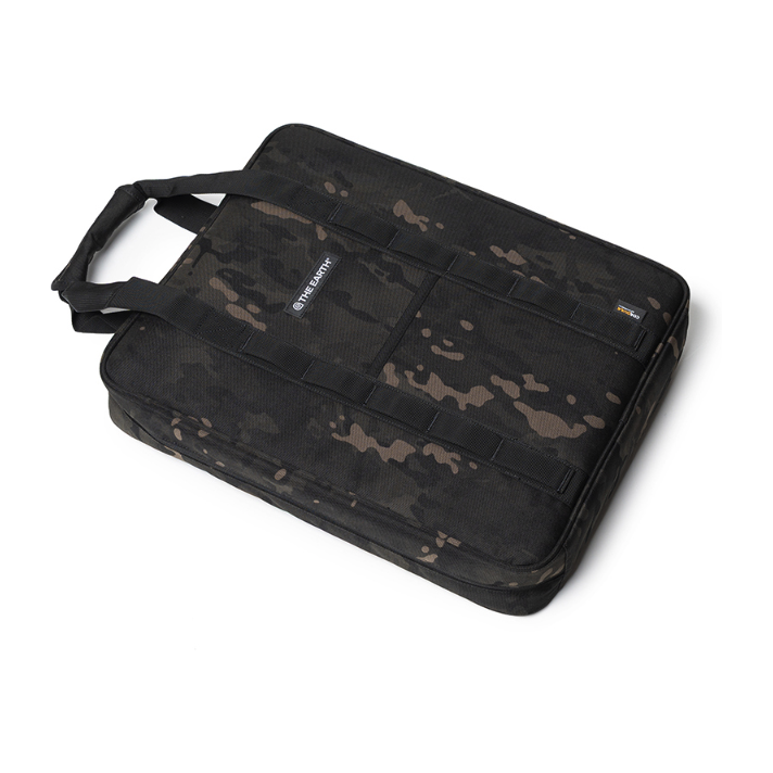 CORDURA My Table Case in Black Multicam, three-quarter view