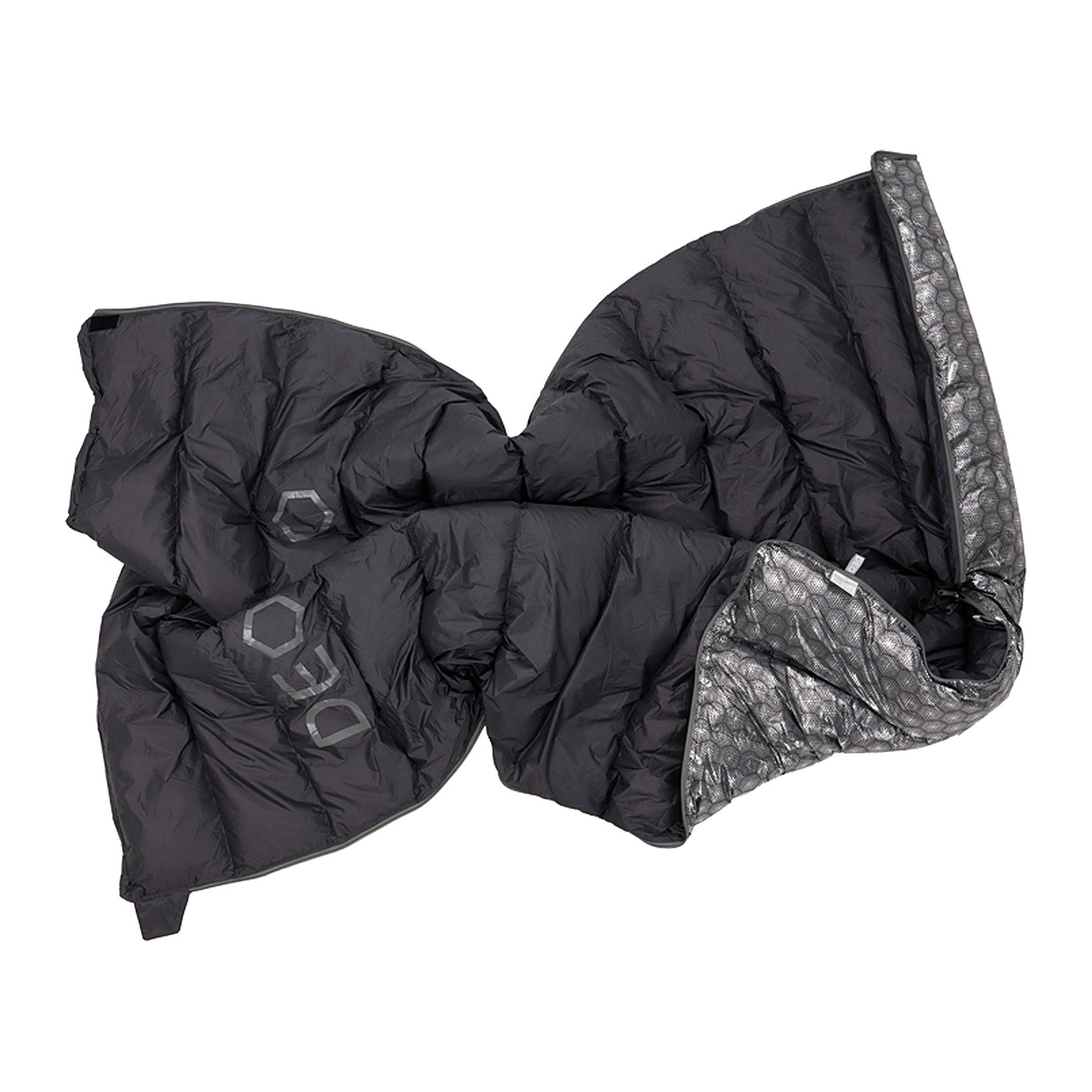 DEOS Eco-Down Camp Comforter 1500 deep loft, charcoal