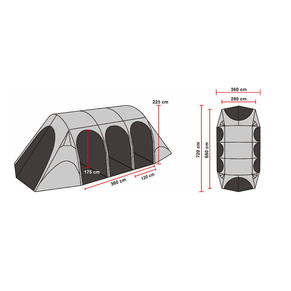 Gopamir T720+ Living Air Shelter