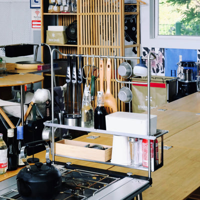 HR Side Tray Shelf Rack