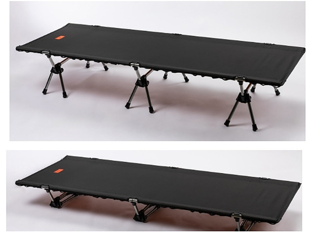 Impact Fusion Camp Cot set up in high mode