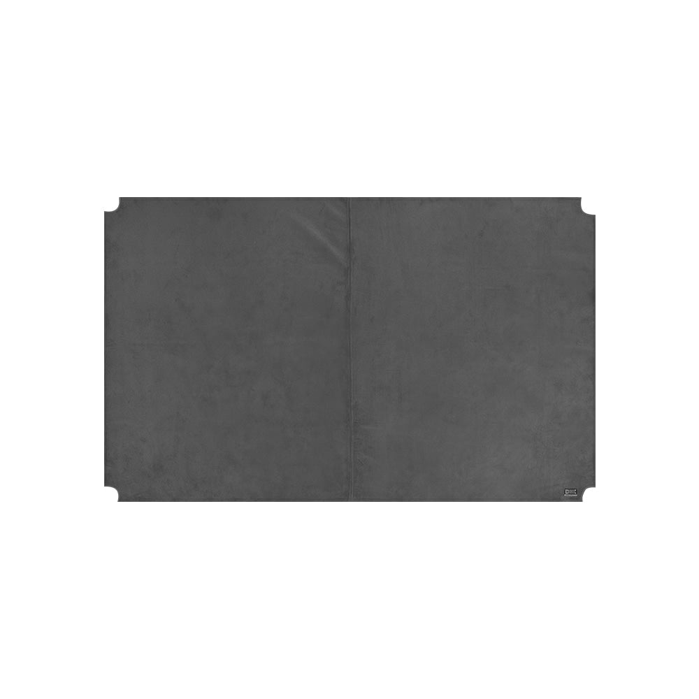 Kazmi AON T-250 inner rug mat laid in the tent, charcoal floor rug