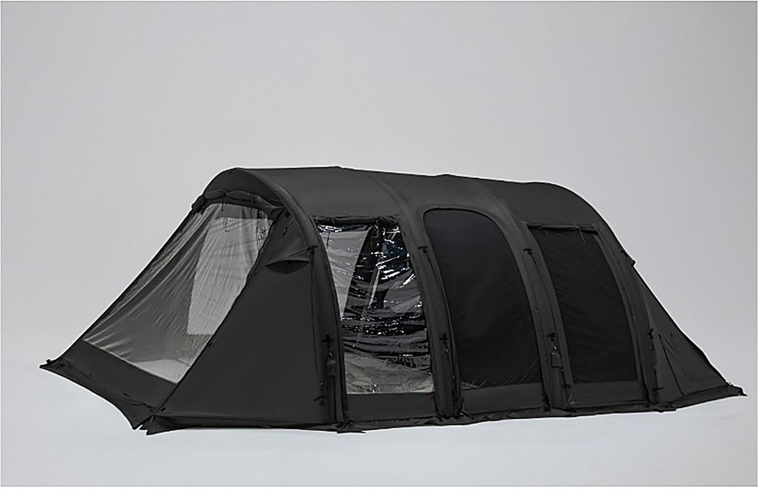 Kovea Ghost Phantom Air tent with TPU Side Extension Set, full side view on a plain gray studio background