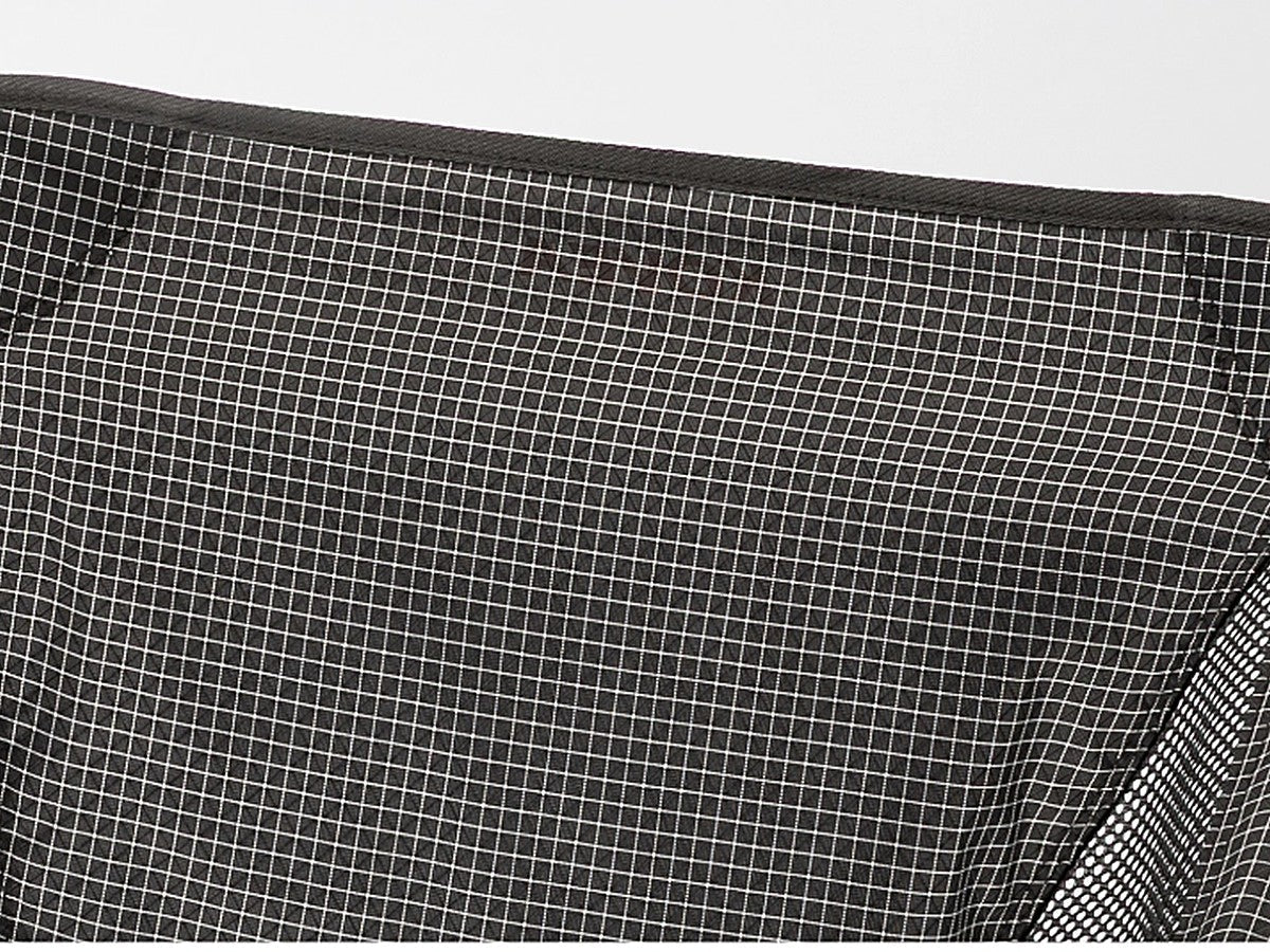 Close-up of the Nylon 210D and Dyneema ripstop seat fabric