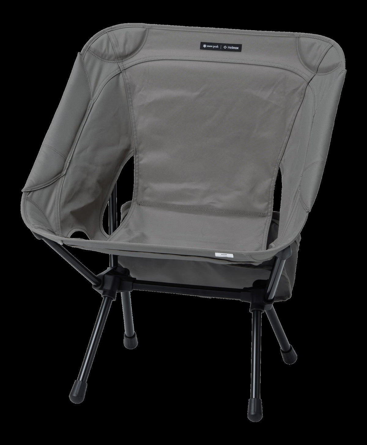 Noga Chair, Greige, front view