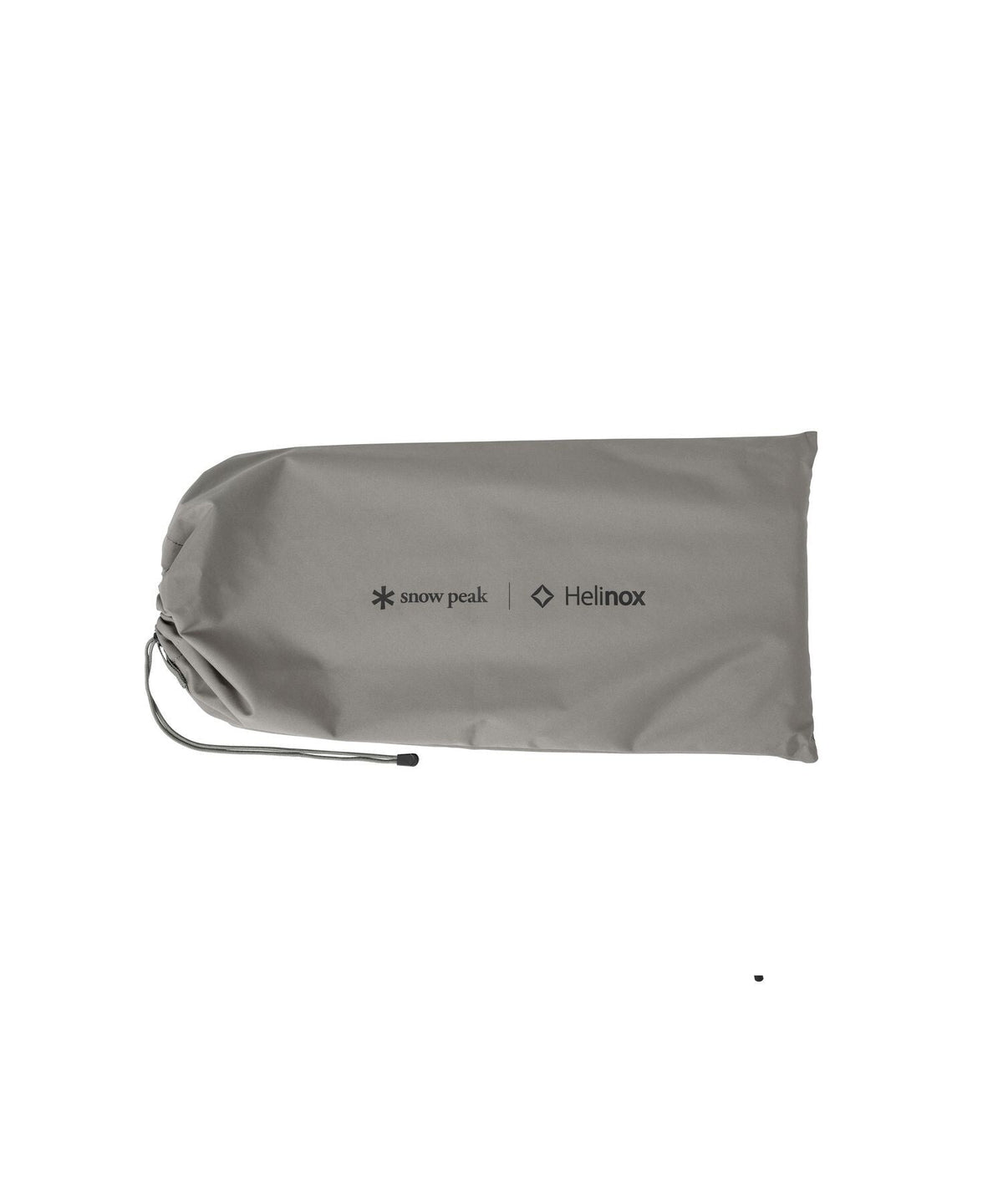 Noga Table, Black, the included Snow Peak x Helinox carry bag
