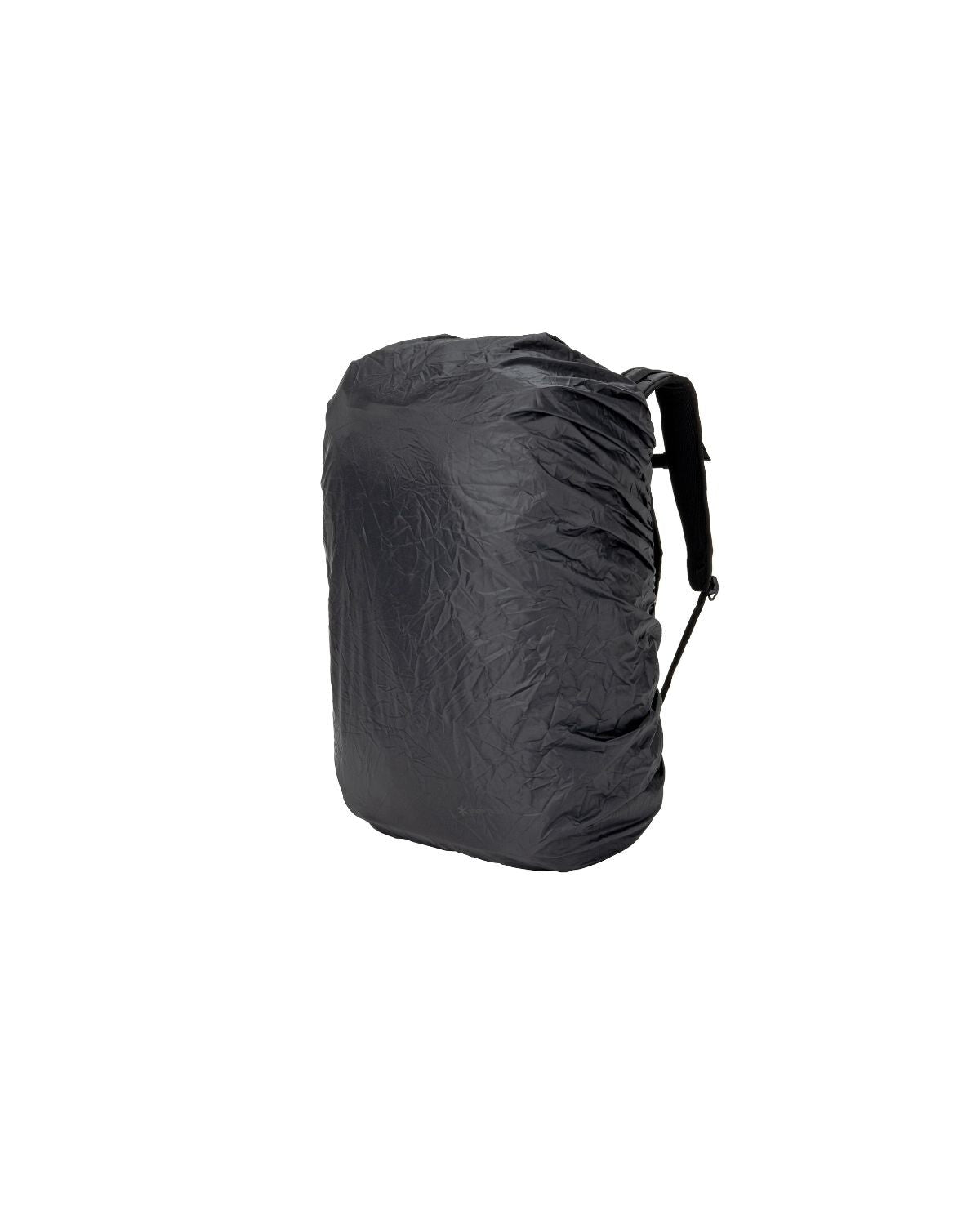 OT Duffel Bag, Black, the included rain cover fitted over the bag