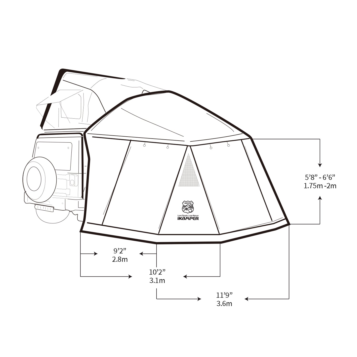 [iKamper canada] Annex Room / iKamper Annex Room / Annex