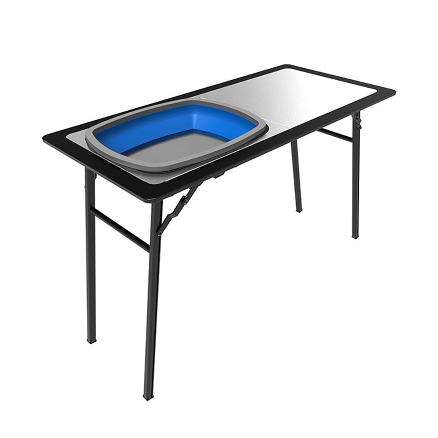 Front Runner Pro Stainless Steel Prep Table With Foldaway Basin / Pro Stainless Prep Table With Foldaway Basin