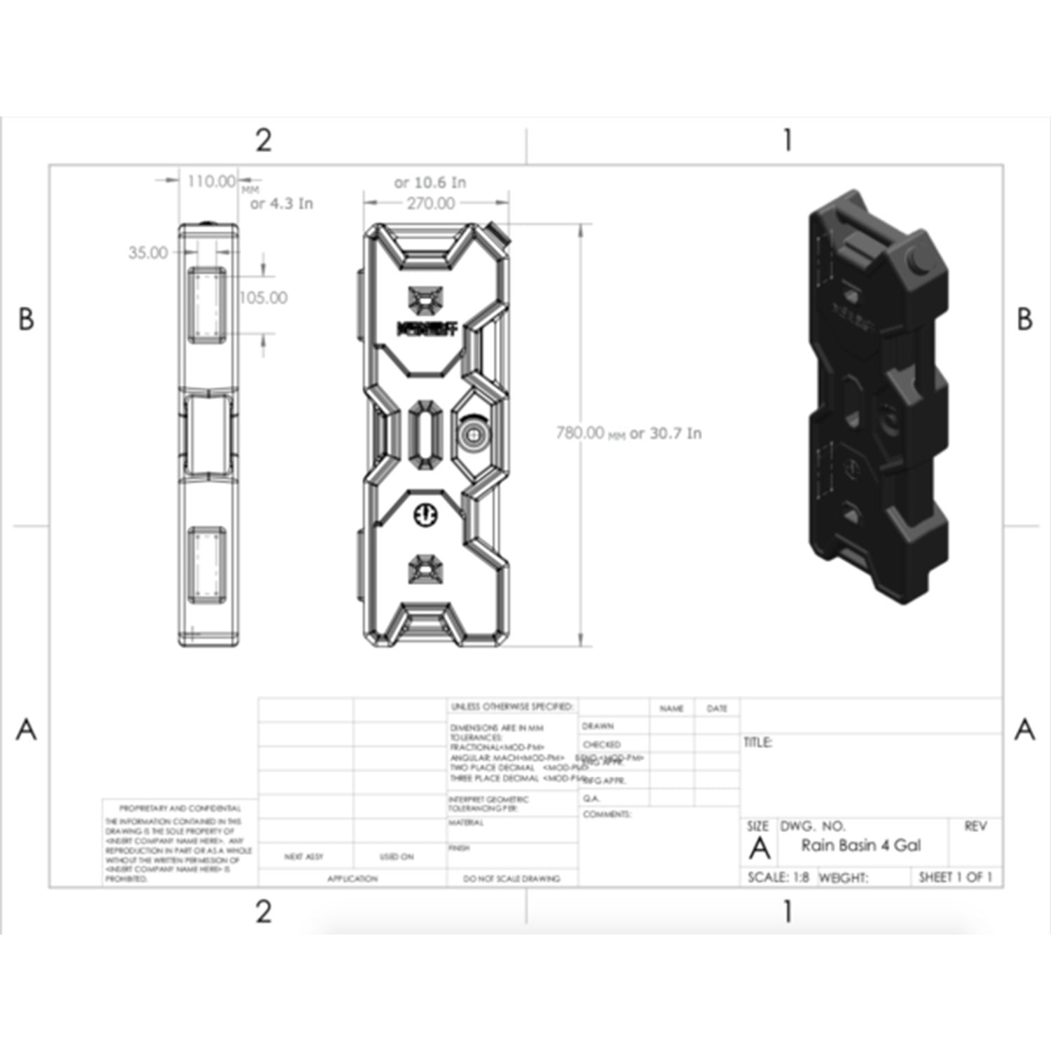 [RAIN BASIN 4 GALLON KIT]