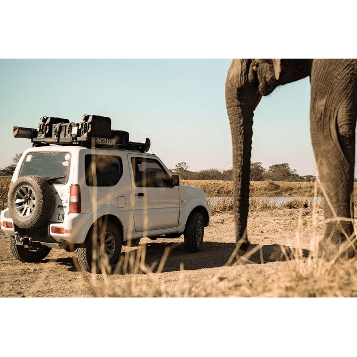 [SUZUKI JIMNY (1998-2018) SLIMLINE II ROOF RACK KIT]